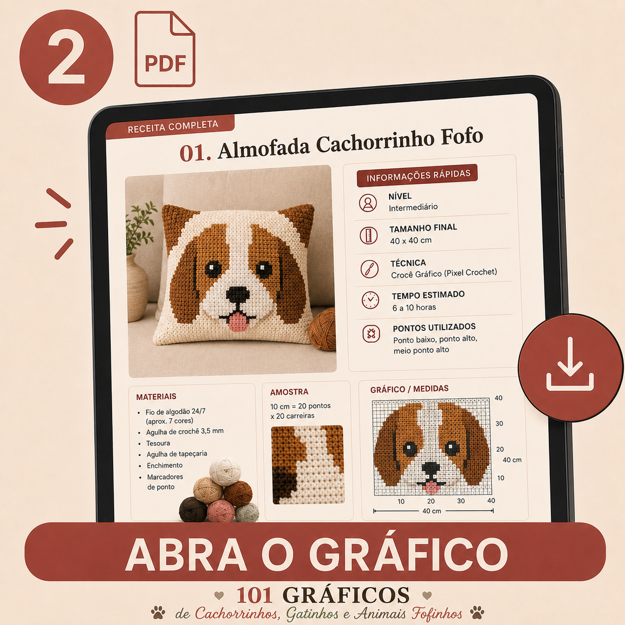 Abra a receita